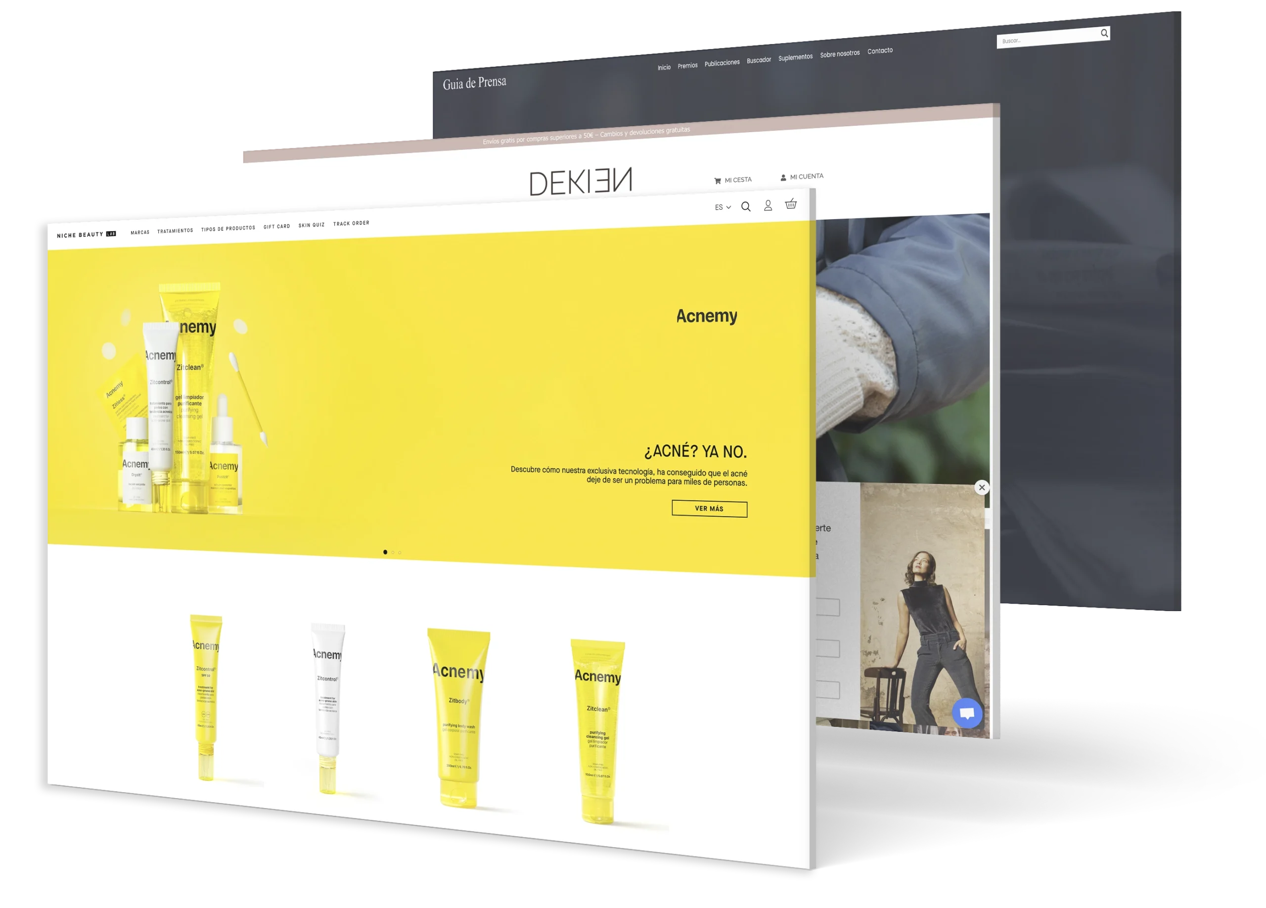 ejemplos de diseño web